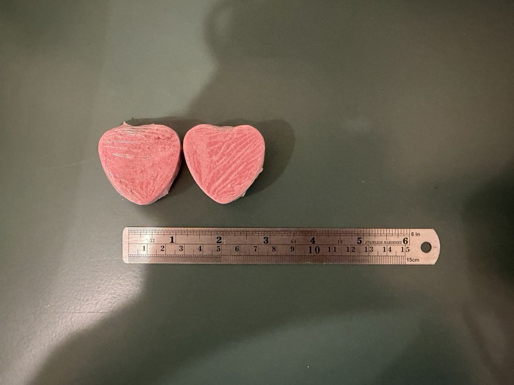 Heart Shaped Bath Bombs