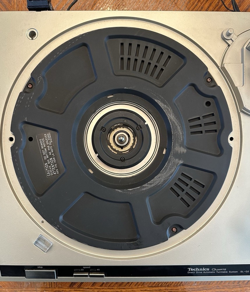 Technics SL-Q2 Semi-Automatic Quartz Direct Drive Turntable Serviced