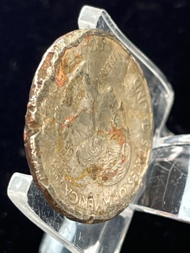 2001 P Qtr 🔥RETAINED PAPER CLIP🔥Strike Through ERROR