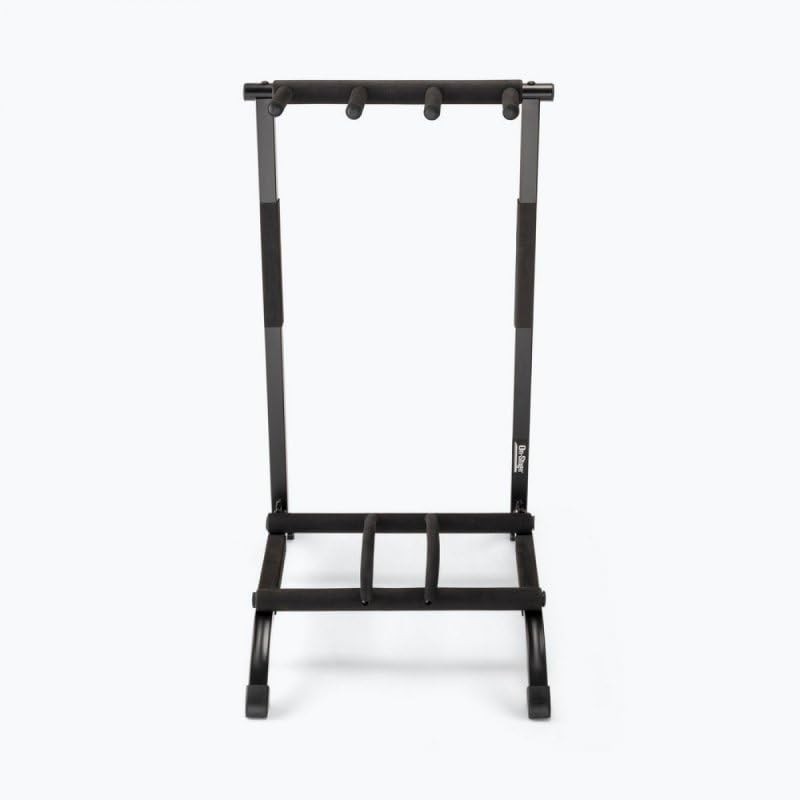 On-Stage GS7361 Three-Space Foldable Multi-Guitar Rack (Storage and Display for