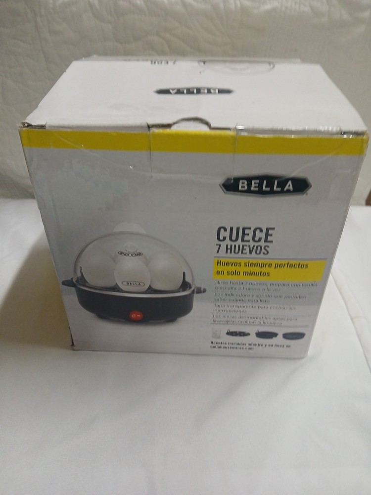 BELLA Electric Egg Cooker, 7  Capacity Poached, Scrambled,Hard Medium Eggs