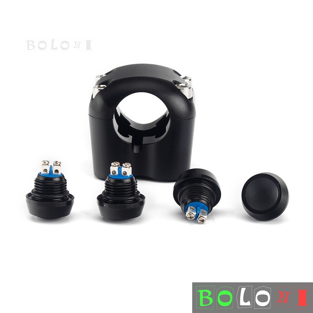 Motorcycle Push Button Controller (Momentary Switch) For Bobber 7/8" Bar