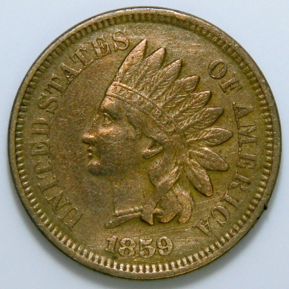 1859 Flying Eagle Cent XF details k500