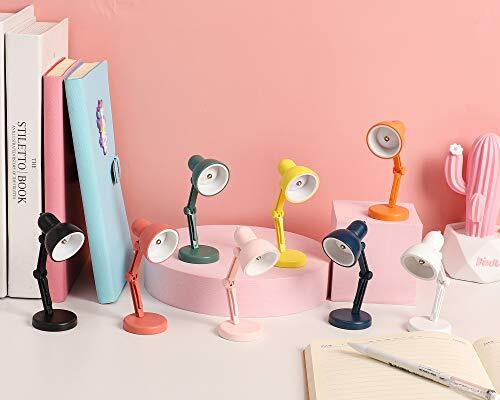 2 Pack LED Mini Table Lamp Night Reading Book Lamp for Home Room Computer