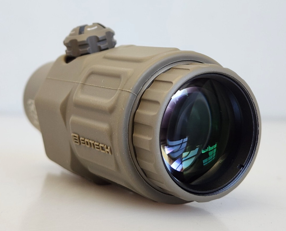 Authentic EOTECH G33 Magnifier 3X STS Switch to Side Mount, Tan, G33.STSTAN, New