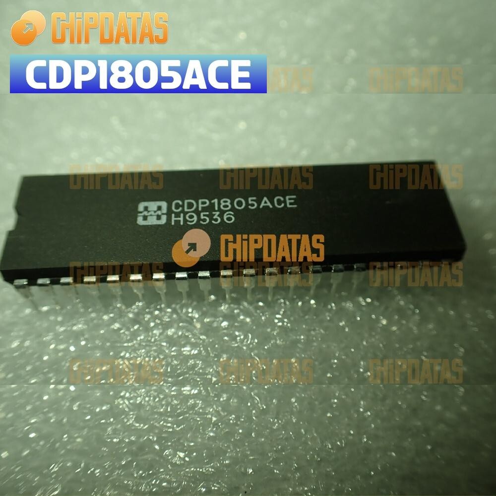 1PCS New HARRIS/INTERSIL CDP1805ACE CMOS 8-Bit Microprocessor  RAM Counter/Timer