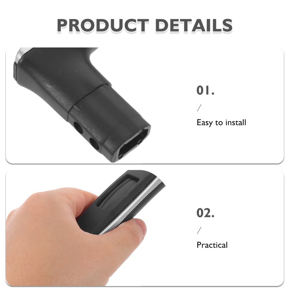Luggage Trolley Handle Replacement Handles Plastic Pull for Suitcase