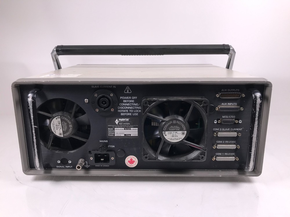 MANTA MTS-1710 Protective Relay Test System