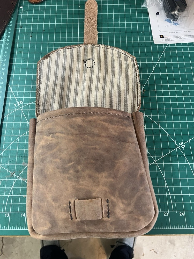 Black Powder Shooting Belt Bag