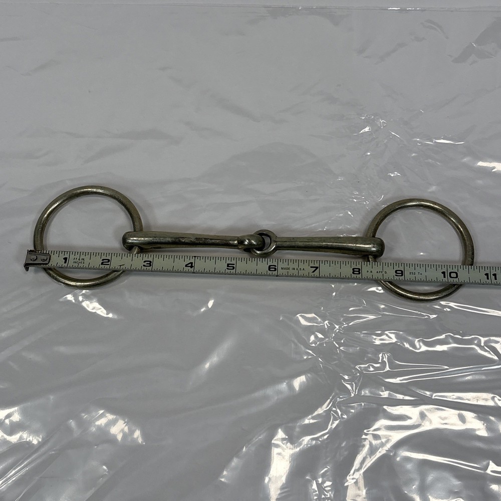 Herm. Sprenger 5 1/2 Single Joint Snaffle Bit