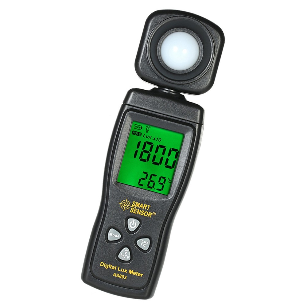 1-SMART SENSOR 0-200000 Digit Meter Illuminometer Luminometer /MIN