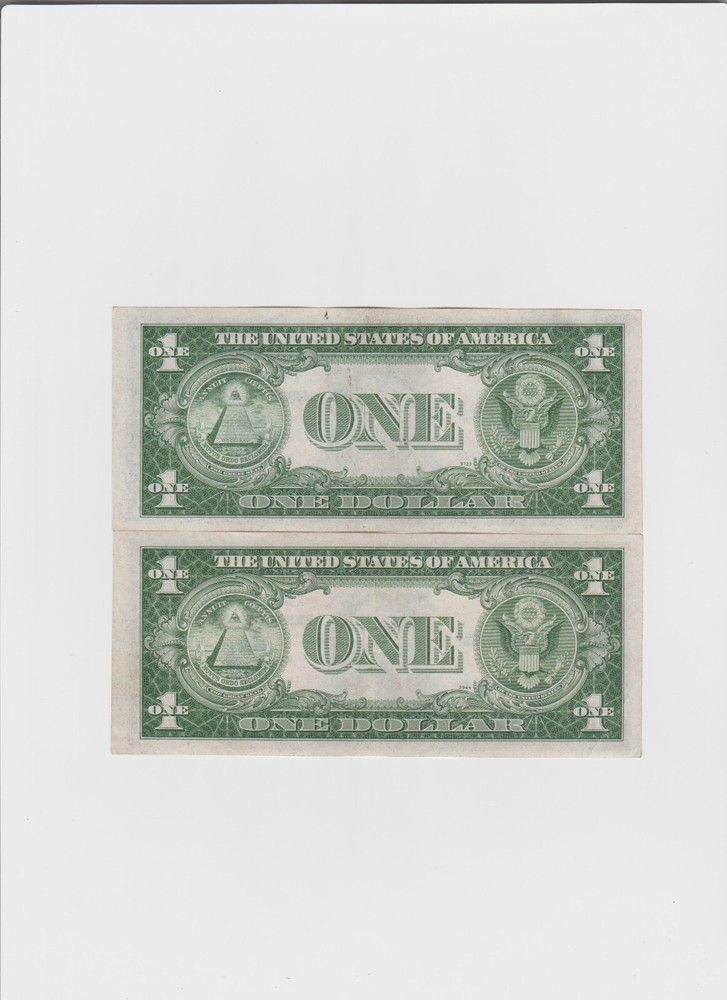 2 1935 Series-A Notes-With no Moto lightly circulated