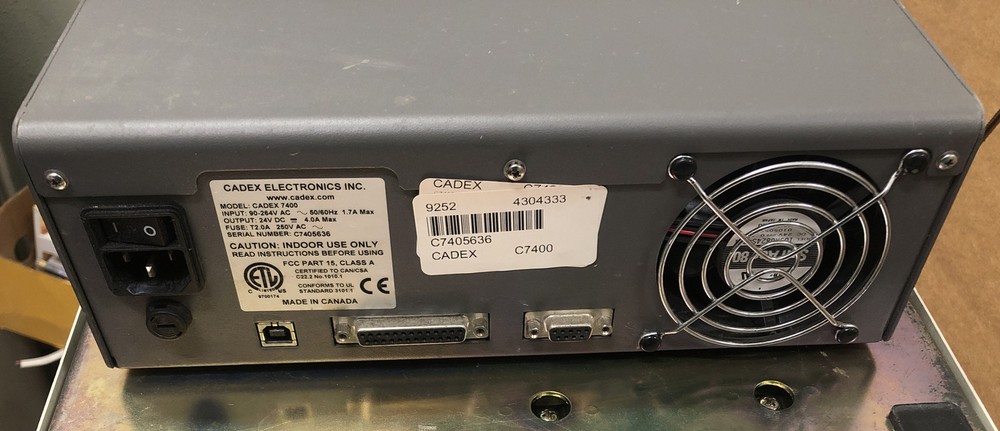 Cadex C7400 4 Station Battery Analyzer