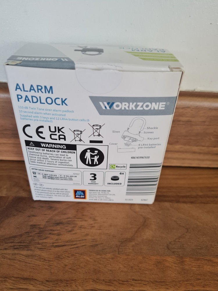 Workzone Alarm Paddock