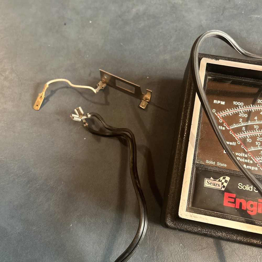 Sears Solid State Electronic Engine Analyzer Model 161 216300 USA Made K-84