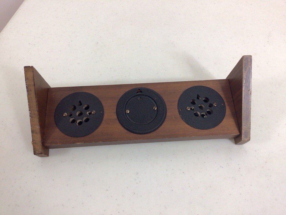 Vintage EACO Wall Mount Weather Station Thermometer
