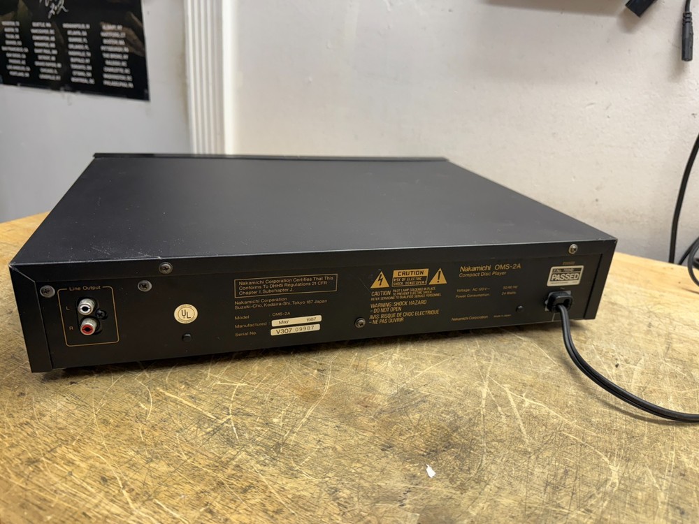 NAKAMICHI OMS-2A CD Player