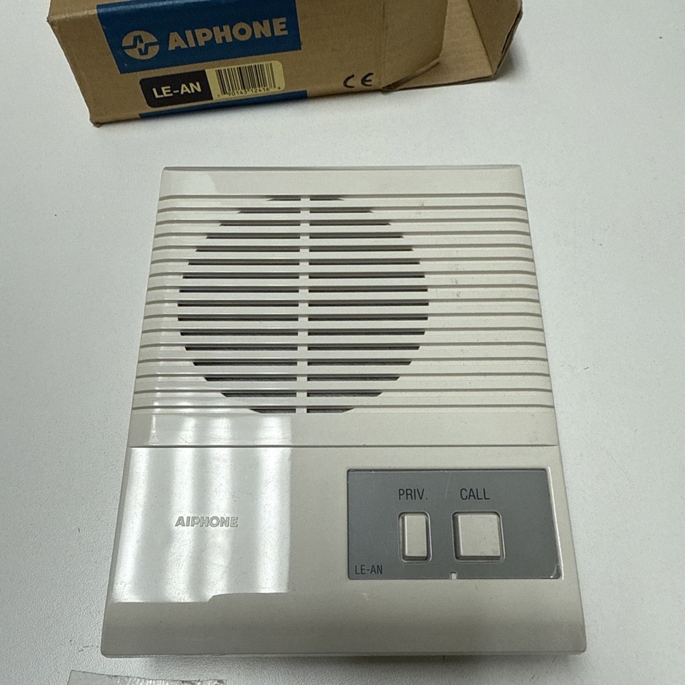 Aiphone LE-AN Surface-Mount Sub-Master Intercom - LAF, LEF, LEM