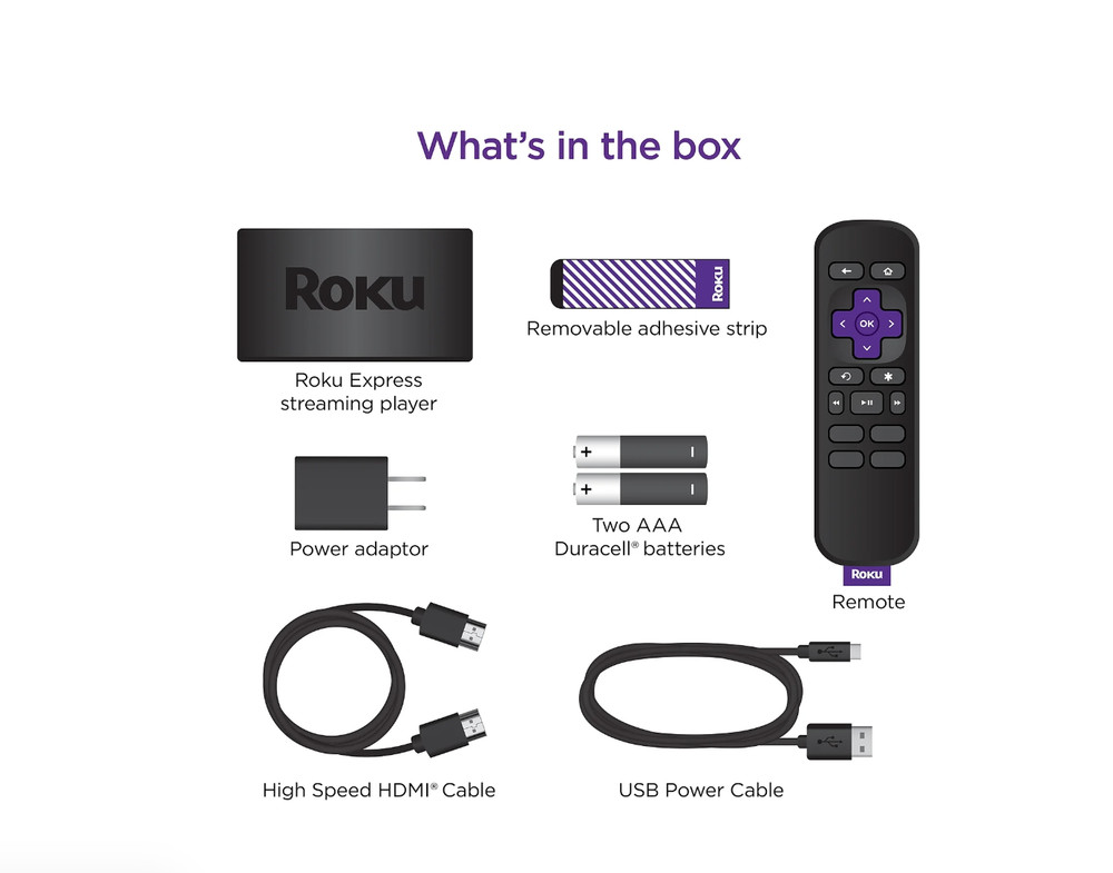 Roku Express+ Streaming Media Player