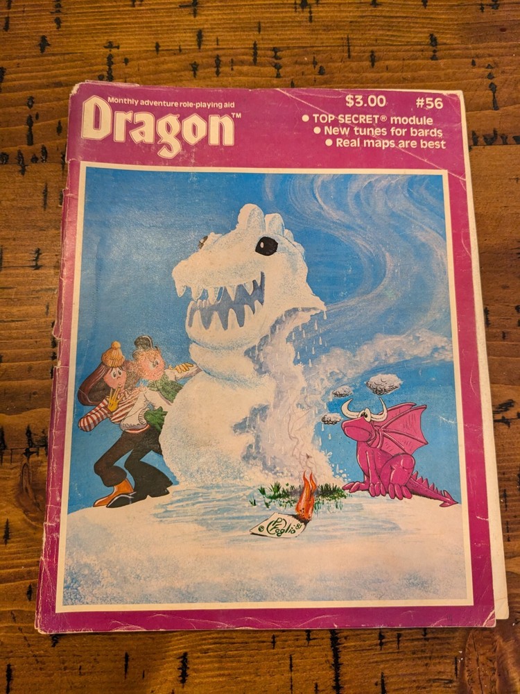Dragon Magazine issue #56 dec 1981