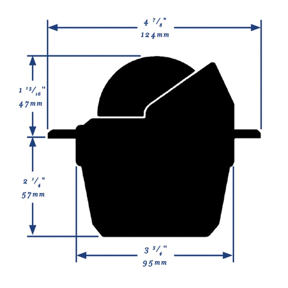 Ritchie Explorer Flush Mount Compass, White (F-50W)