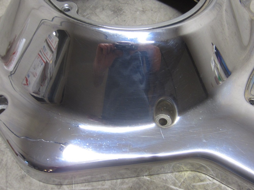 Harley '95 FLHTC chrome outer primary, 60665-94, nice shape, used #3982