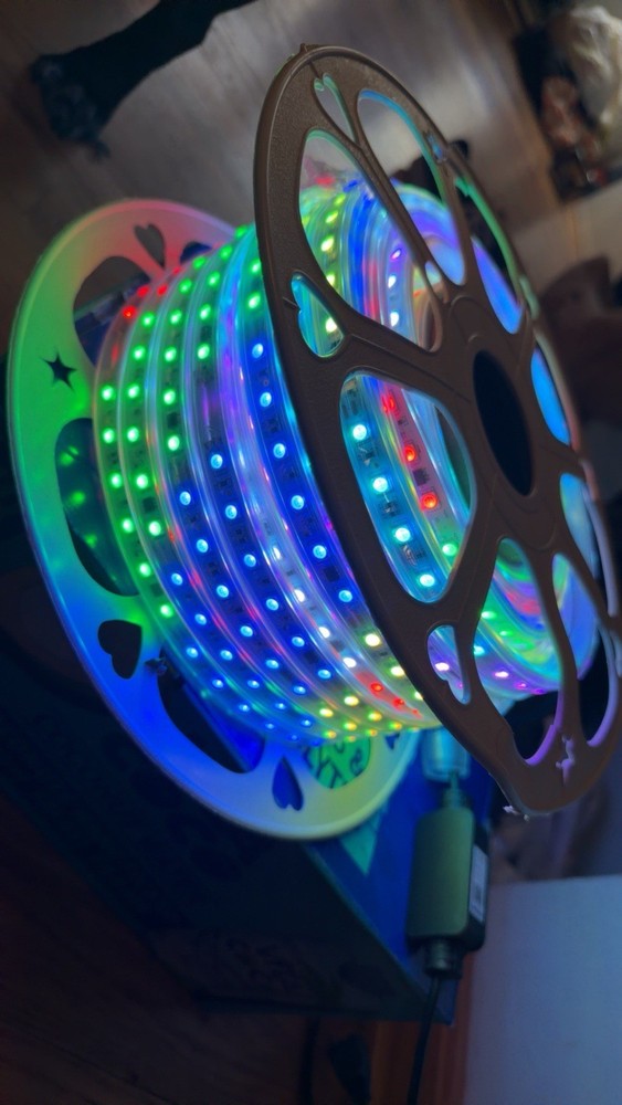 Samsion 100FT Smart LED Light Strip Multicolor Color Changing Remote Control