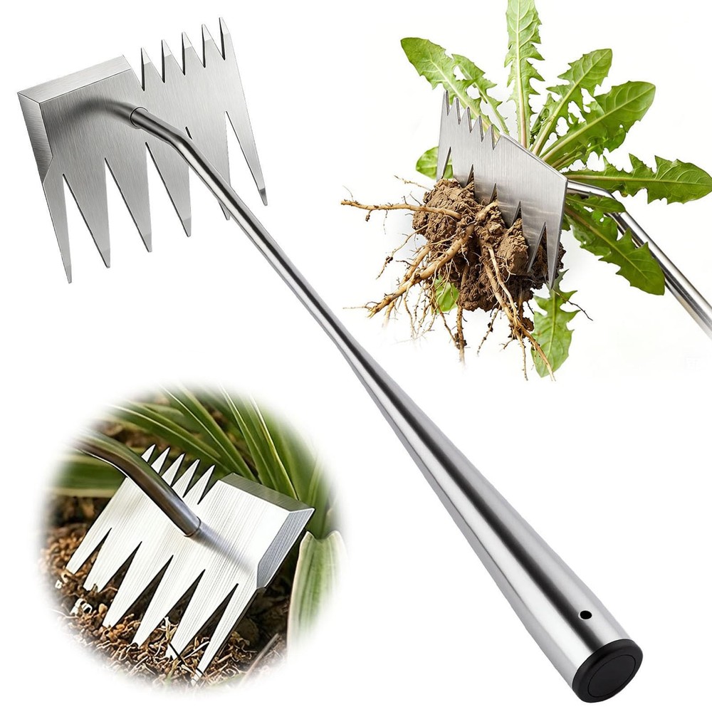 Weed Puller Tool, 2026 Upgraded Portable Manual Weeding Tools Sliver