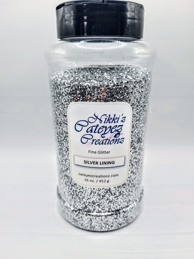 Fine Silver Glitter - Silver Lining 3 oz.