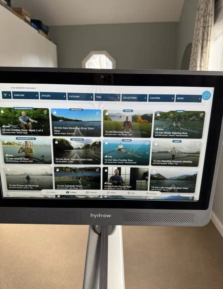 Hydrow Pro Rowing Machine