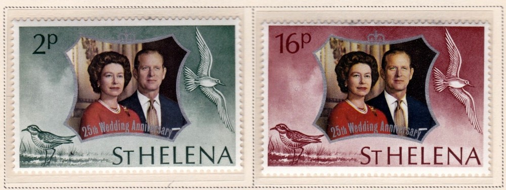 St. Helena       271 - 272          MNH OG