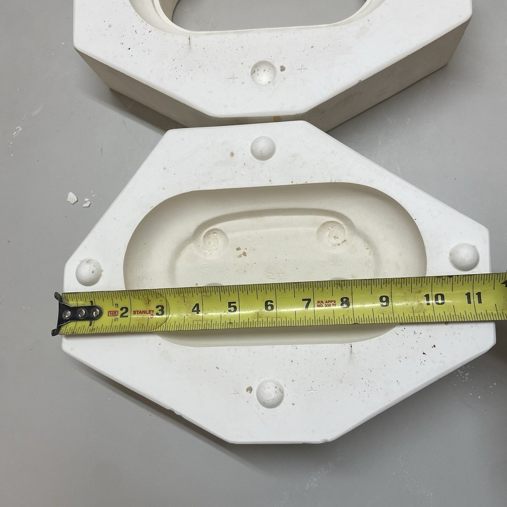 Ceramic Slip Casting Mold B Oblong Rose Box Byron