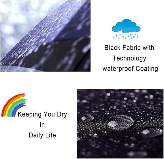 Golf Umbrella Extra Large Oversize 80 Inch Windproof Stick Umbrella Double Ca...