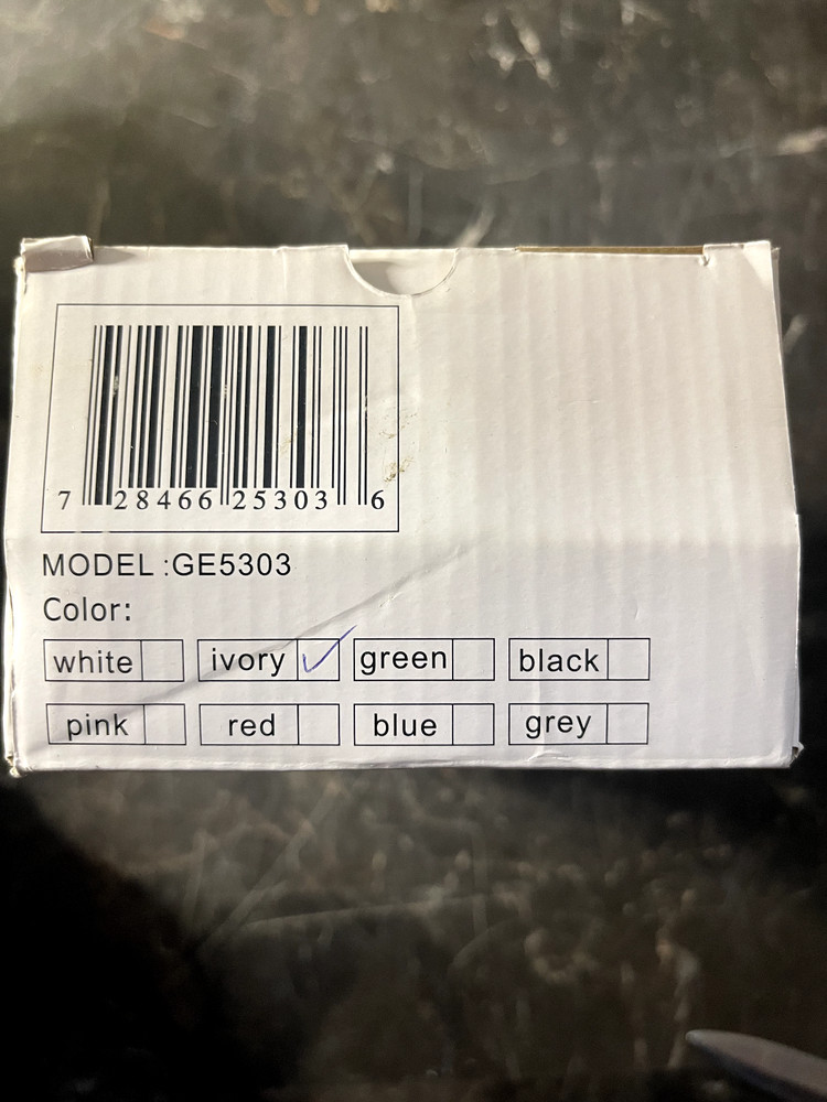 Golden Eagle Electronics GE5303-IVORY Single Line Corded Phone-SEALED