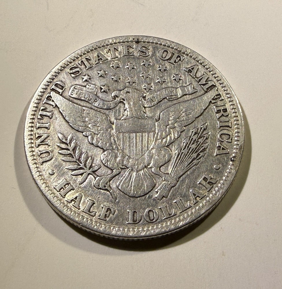 1897 Barber Half Dollar VF Details