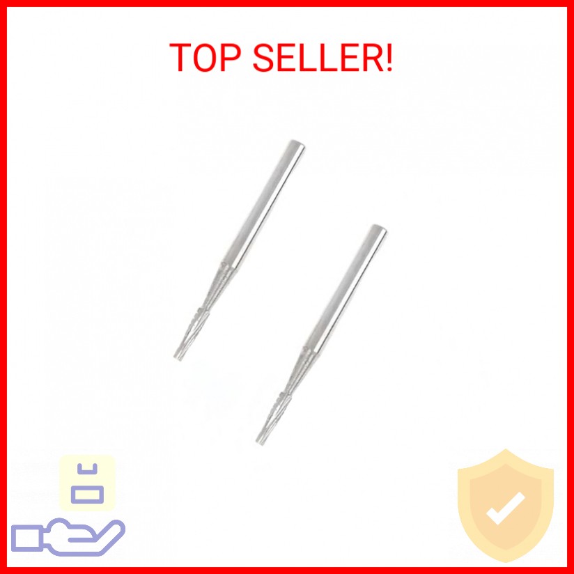 2Pcs Silver Professional Windshield Glass Drill Auto Glass Wind Shield Chip Repa