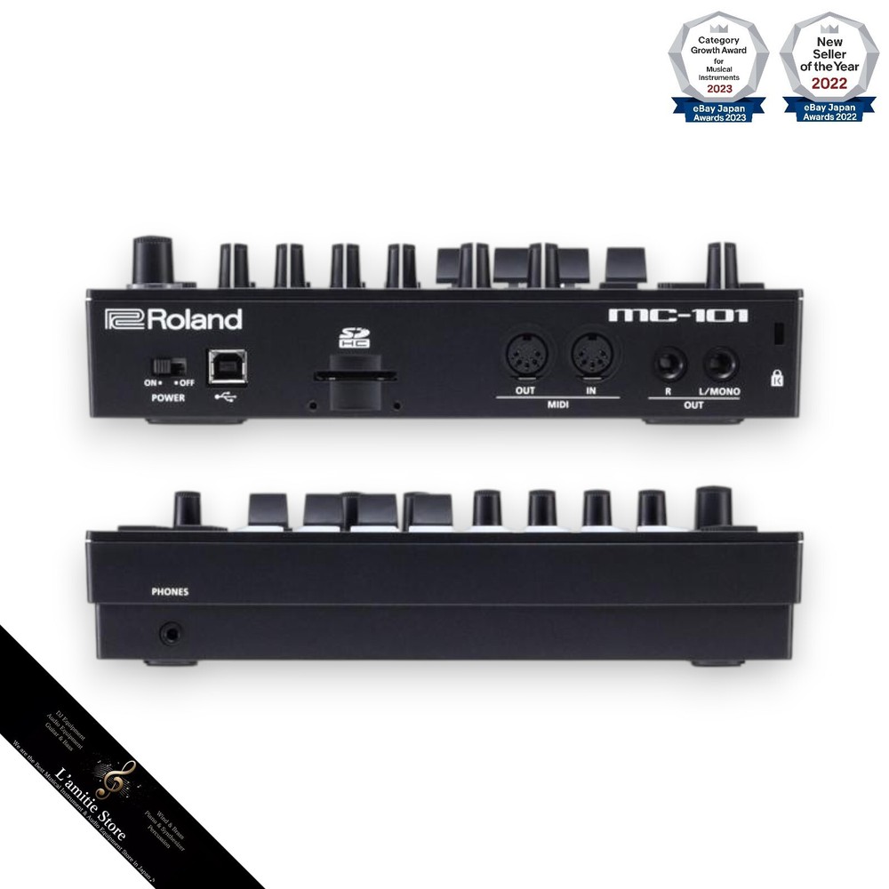 Roland MC-101 GROOVEBOX Compact Effector Sampler Sequencer MC101 Tested Japan