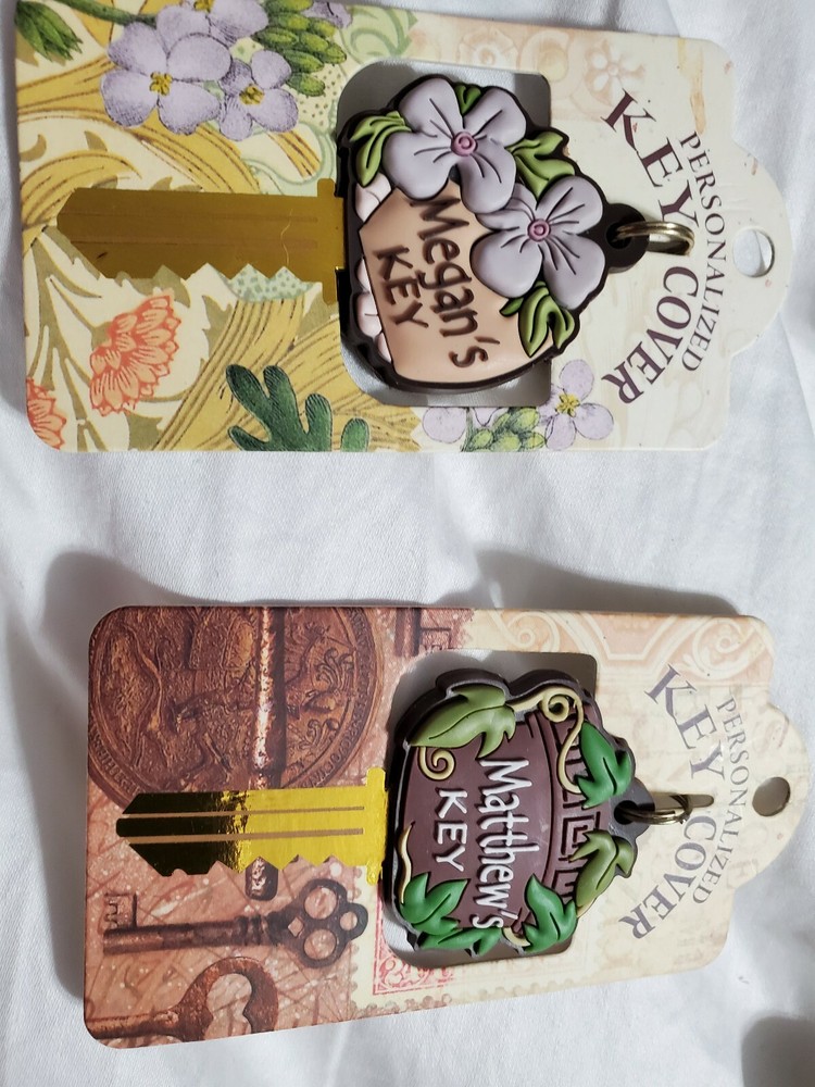 PERSONALIZED KEY COVERS NAMES THAT START WITH L,P ,M & V