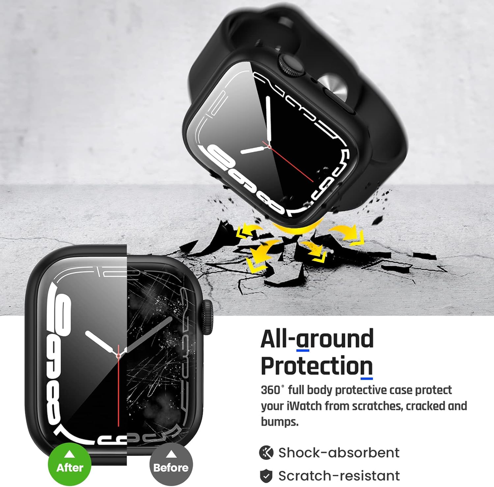 Goton Waterproof Case for Apple Watch 41mm - Green