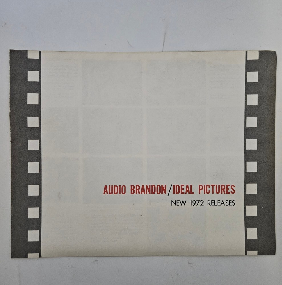 Audio Brandon 1972 Film Catalog