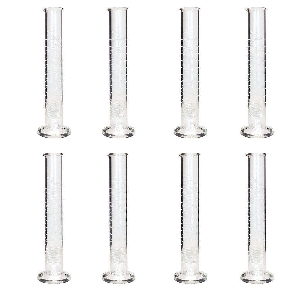 Single-Scale Cylinder, 250ml, Pack of 8