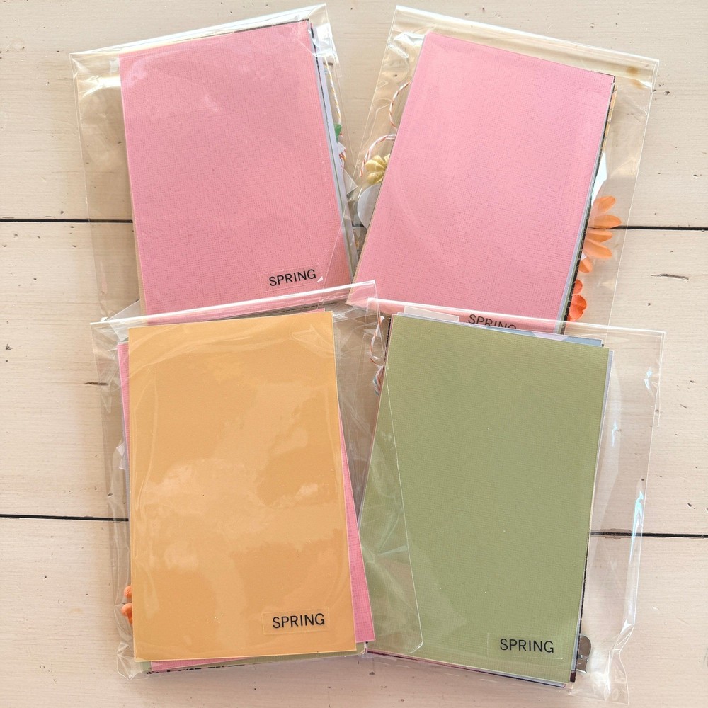 Spring Junk Journal & Scrapbooking Ephemera Kit, 40+ Curated Pieces