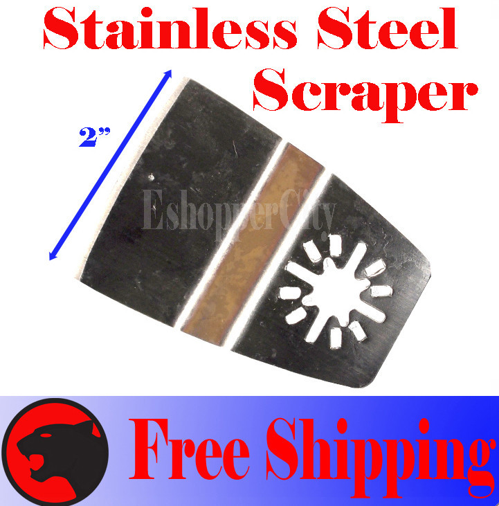 Scraper Oscillating Multi Tool Blade For performax Dremel multi-max Craftsman