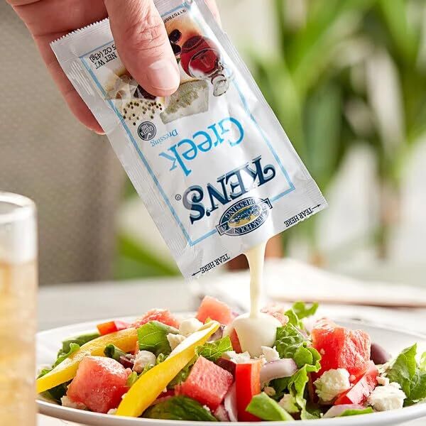 Single Serve Salad Dressing Packets | 40 Count | 1.5 oz Pouches