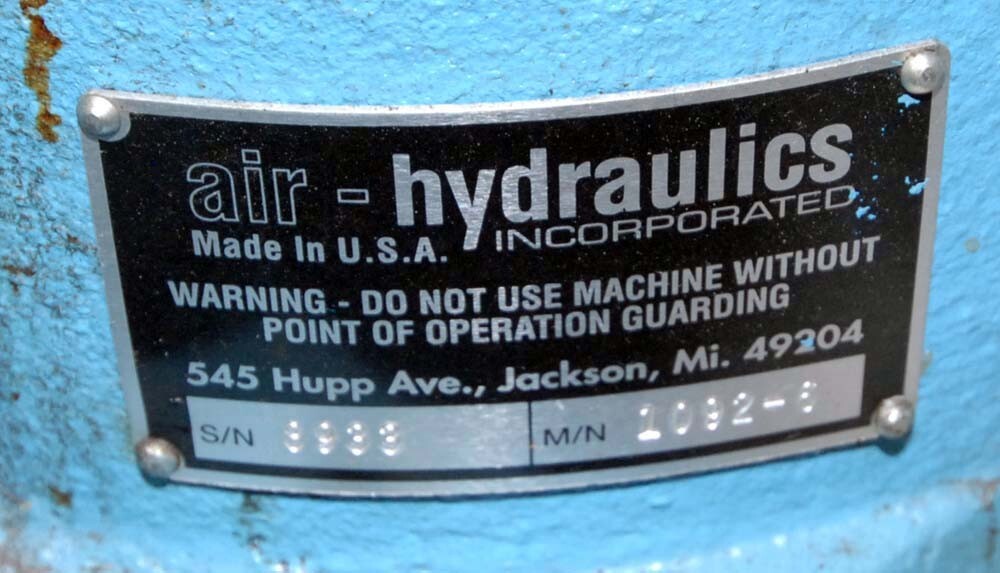 Air-Hydraulics Rotary Index Table (Inv.45609)