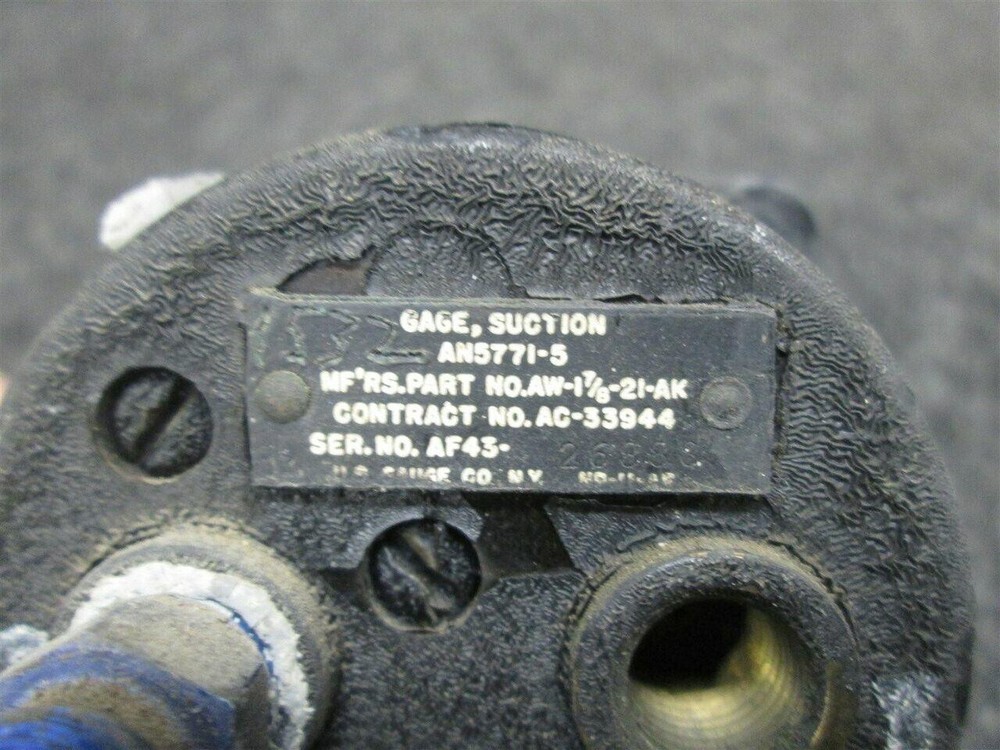 AN5771-5 US Gauge Suction Indicator