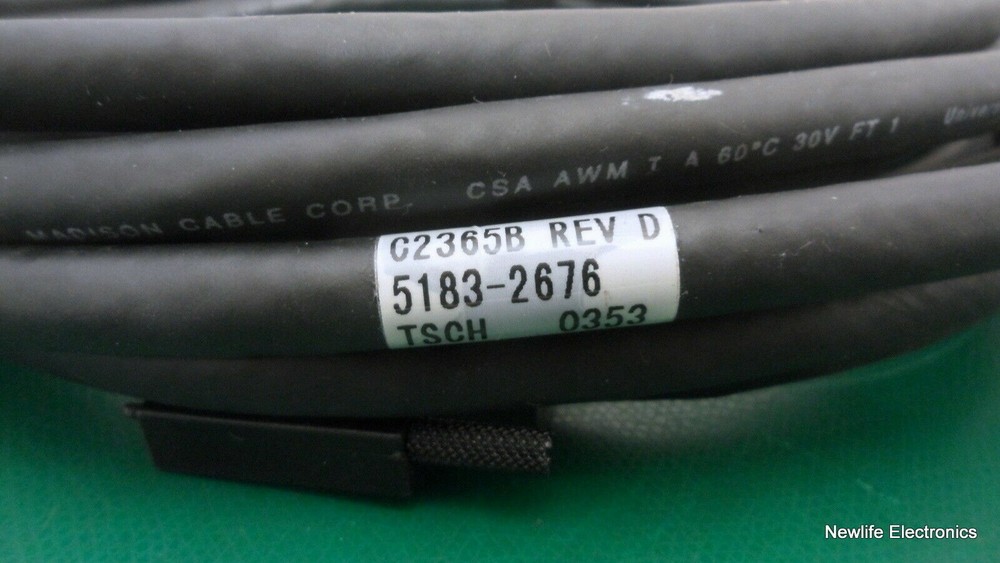 HP 5183-2676 16 ft. (5.33m) 68-pin SCSI Interface Cable