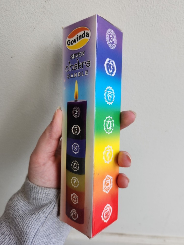 Seven Chakra Candle