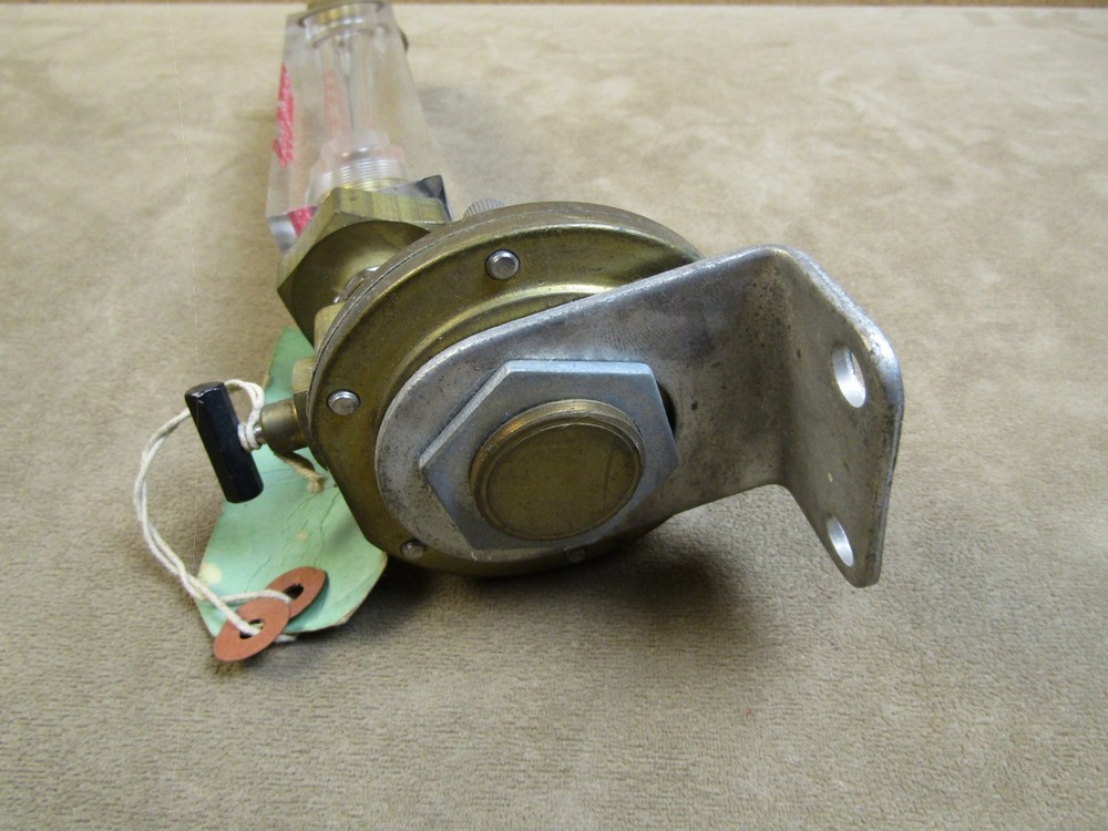 BROOKS MITE INSTRUMENTS USA 0-4 G.P.M. VARIABLE WATER FLOW METER FLOWMETER GAUGE