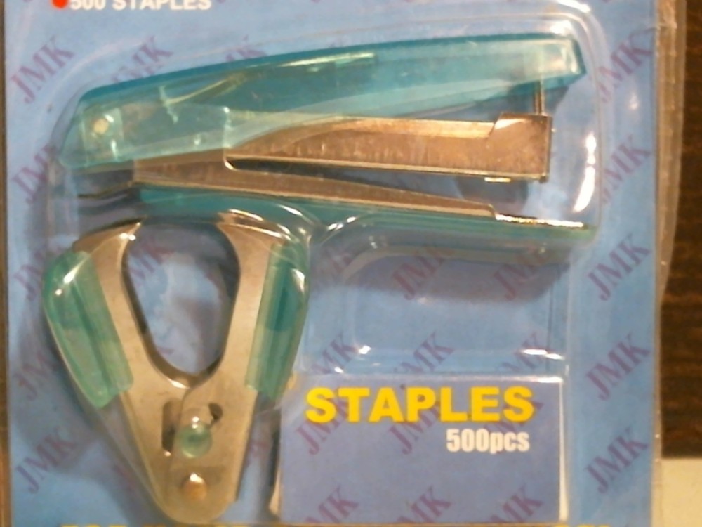 JMK  STAPLER / REMOVER & 500 STAPLES   (05052)  FS